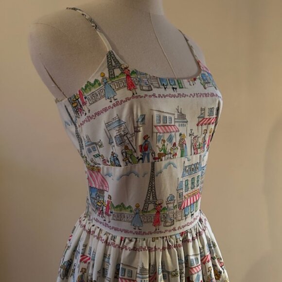 Paris Scenes Bernie Dexter Chelsea Dress - Picture 2 of 9